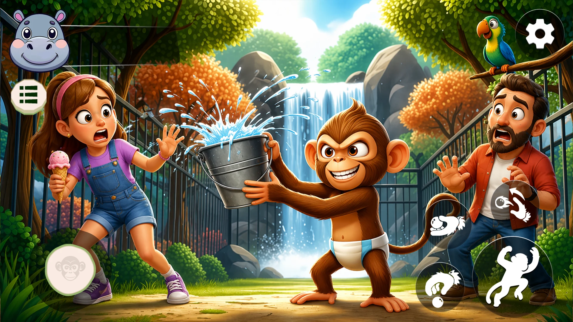 Little Monkey : Zoo Prankster screenshot