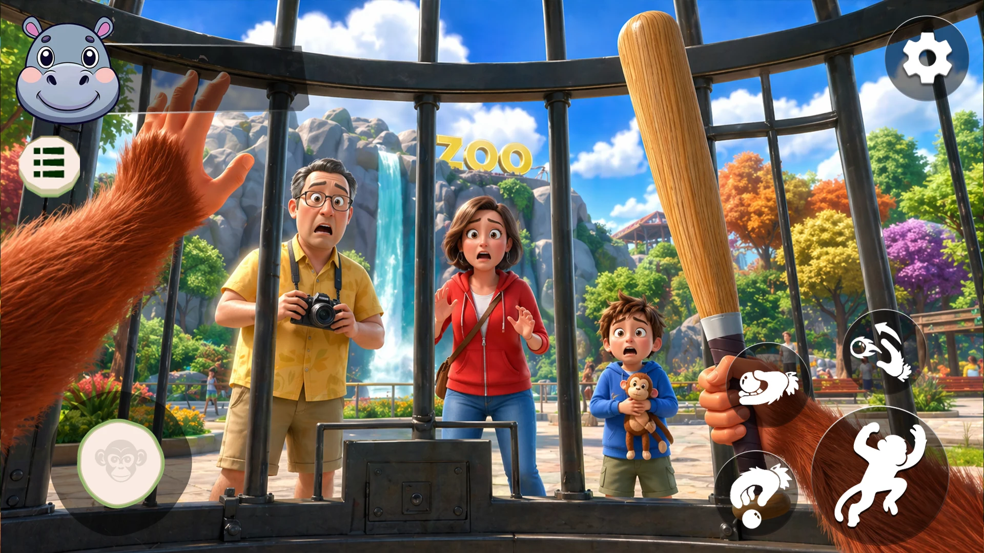 Little Monkey : Zoo Prankster screenshot