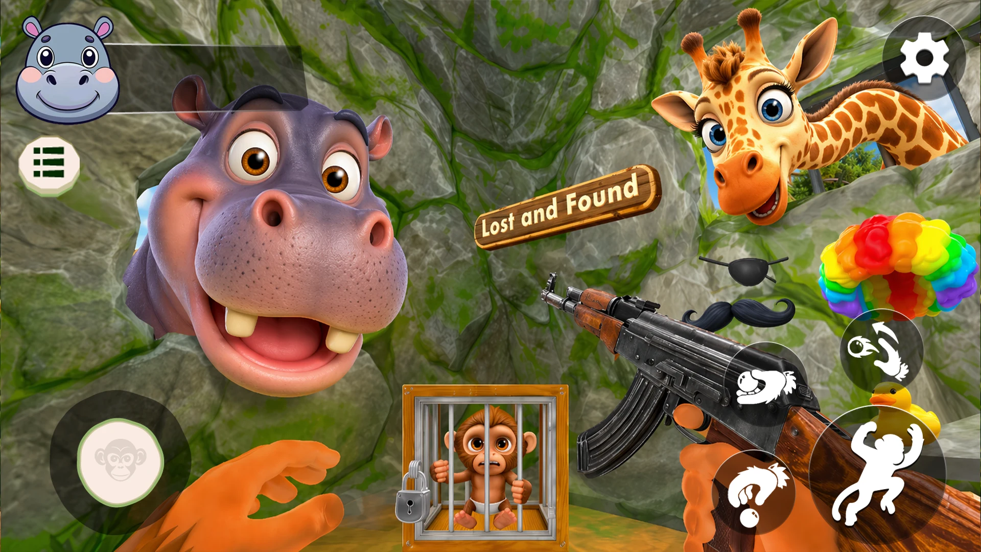 Little Monkey : Zoo Prankster screenshot